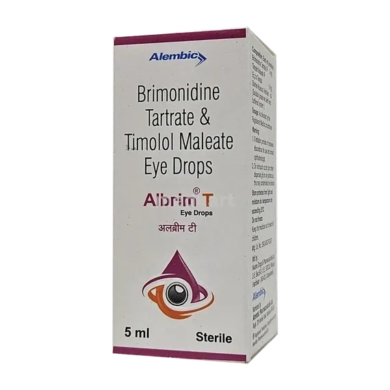 albrim t eye drops 5 ml